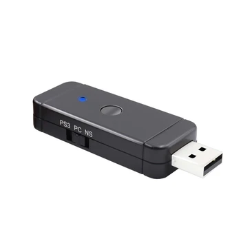H55F Magic-NS USB Káblové pripojenie Bluetooth-compatibla Tlačítkový ovládač pre Prepínanie NS PS3 PC4 XboxOne S Xbox360 Converter Adaptér