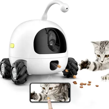 App Riadenie Inteligentný Spoločník Robot Pre domáce Zvieratá Full HD 1080P Video, Interaktívne Cat Hračka pre Psa