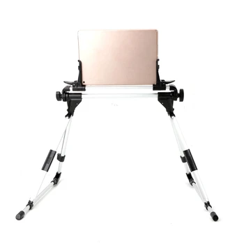 Nastaviteľné Lenivý Posteľ Podlahy Stôl Pad Skladací Držiak pre Telefón Kindle Pad Stojan