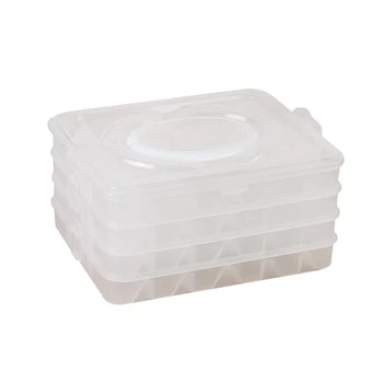 Torage Box, Multi-Level Rýchly-Mrazené Knedľa Box Priehľadný Chladnička Rýchly-Mrazené Knedľa Čerstvé-Vedenie Box