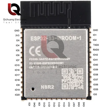 1pcs Esp32-s3-wroom-1-n8r2/n16r8 Wi-fi+ Nízka spotreba 8/16 Mb Flash Bluetooth 5.0 32-bit Dual Core Mcu Rozvoja Modul 240 Mhz