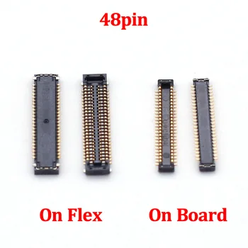 2 ks 48pin LCD Displej FPC Konektor Pre Samsung Galaxy S7 Okraji G935 F P S T V/S6 Okraji+ G925 G928F/Poznámka 5 Na Palube Flex