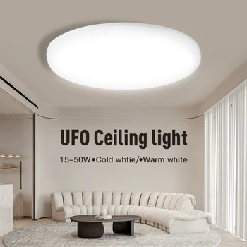 Ultra Tenký Led Stropné Svietidlo Moderného Panel Stropné Svietidlá Vnútorné Osvetlenie 15W 20W 30W 50W Led Lampa Pre Obývacia Izba Kuchyňa Spálňa