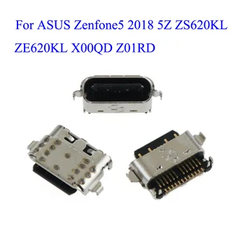 Pre Asus Zenfone 5 2018 5Z ZE620KL Z01RD ZE620KL X00QD USB Konektor pre Nabíjačku Konektor Zásuvka Nabíjací Port Žena Napájací kábel