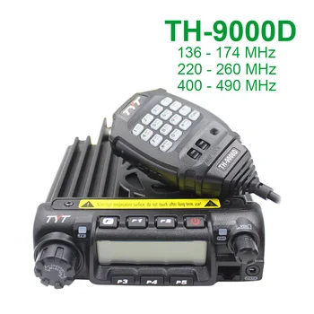 TH-9000D TYT Rádio VHF136-174MHz&UHF400-490MHz 200CH 60W Super Power High / Mid / Low nastaviteľná sila Walkie Talkie
