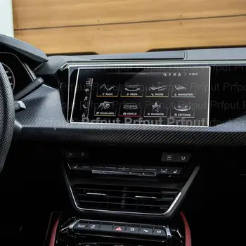 Tvrdené sklo film protektor Pre Audi RS e-tron 2023 10.1 palcový autorádia gps Navigačný Displej Auto Displej Nálepky