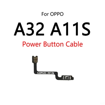 10PCS/Veľa Pre OPPO A32 A11S Tlačidlo Power Prepínač Hlasitosti, Mute On / Off Flex Kábel