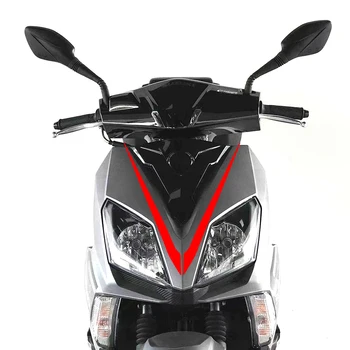 Závodný Štýl Motocykel, Skúter Hlavu Reflexné Nálepky Dovybavenie Dekoratívne Nálepky pre Suzuki 2022 UY125