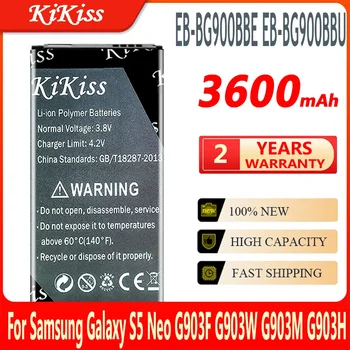 KiKiss Batéria EB-BG900BBE EB-BG900BBU EB-BG900BBC EB-BG903BBE Pre Samsung Galaxy S5 Neo G903F G903W G903M G903H/s5 G900S G900F
