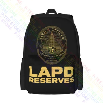 Lapd Los Angeles Polícia Dept si Vyhradzuje Nábor Med Lec 1. Responder Veľkú Kapacitu Batoh Plávanie Art Print