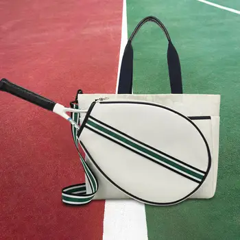 Tenis Tote Bag Je Odolný Voči Vode Skladovanie Pickleball Raketa Skladovanie Profesionálne Odnímateľný Raketové Kryt Pickleball Raketa Taška