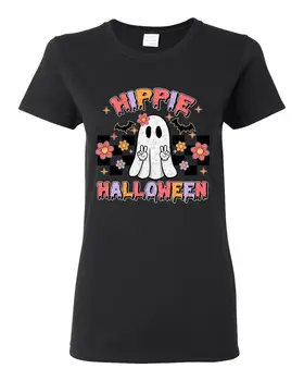 Hippie Ghost Netopierov Hviezdy, Ružová, Oranžová, Fialová Ženy Grafické Tričko
