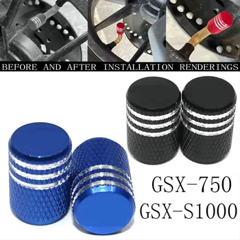 Pre GSX-S750 GSXS 750 1000 GSXS750 GSX-S1000 GSXS1000 celý ROK Motocykle CNC Kolies, Pneumatík Ventil