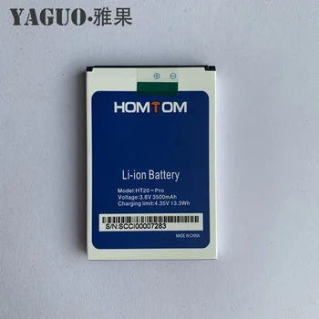 HOMTOM HT20 Batérie 100% Originálne Veľkú Kapacitu, 3500mAh Záložnej Batérie Náhradné Pre HOMTOM HT20 Pro HT20-Pro, Smart Phone