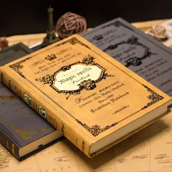 Európska Retro Hrubé Magic Office Notebook Tvorivé A5 Denník Kniha Klasické Darčeky Papiernictvo pre Študentov