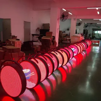 Vonkajšie Dvojité Bočné LED Displej Digitálne Reklamné LOGO