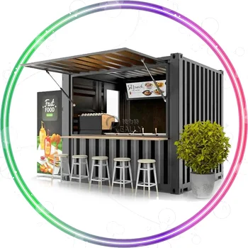 Moderné Panelového 20 stôp Kontajner Dom Na Pivo Bar/ POP-Up Store/ kaviareň
