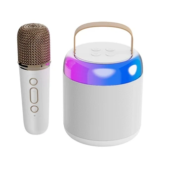 Mikrofón Bluetooth Reproduktor Národný Spev Domov KTV Prenosné Vonkajšie Audio
