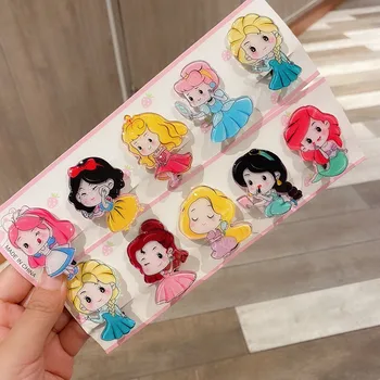 Dievčatá Disney headdress vlásenky duckbill klip cartoon mrazené čerstvé princezná vlásenky klip rany rozbité vlásenky bábika príslušenstvo