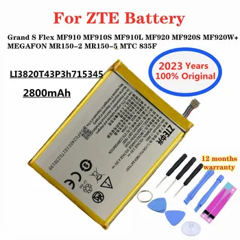 Nové LI3820T43P3h715345 Originálne Batérie Pre ZTE Grand S Flex MF910 MF910S MF910L MF920 MF920S MEGAFON MR150-2 MTC 835F Bateria
