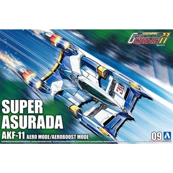 AOSHIMA 05911 1/24 Cyber Formula Super Asurada AKF-11 Aero/Aeroboost Režim Pretekárske Vozidlo Auto plastikový Model Budovy montážna sada