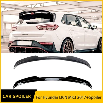 Pre Hyundai I30 N MK3 I30N Športové Lesklý Čierny ABS Zadný Spojler Spp Strešné Krídlo Hatchback 2017-2020 batožinového priestoru Spojler Ladenie Bodykit