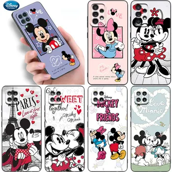 Disney Minnie Mickey Láska Myši obal Pre Samsung Galaxy A53 A52S A73 A72 A12 A13 A32 A33 A22 A23 5G A21S A31 A50 A51 A70 A71