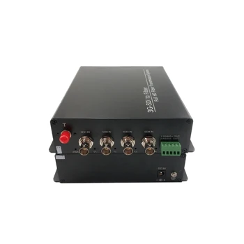 4 KANÁLOVÝ 3G SDI Multiplexer cez video/audio optických na 3G SDI konvertor CENU