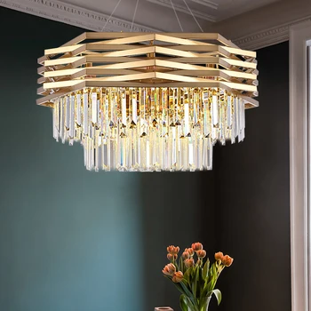 Moderné Luxusné Krištáľový Luster Miestnosti, Osvetlenie LED, Krištáľové Lustre Obývacia Izba Crystal Svetlá Villa Prívesok Lampy Domova