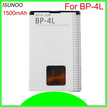 ISUNOO BP-4L Batéria BP4L BP 4L Batérie Pre Nokia N97i E71 E71x E73 E90 E90i N810 1500mAh Batterie Batterij