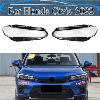 Pre Honda Civic 2022 Svetlomet Priehľadný Kryt Svetlometu Shell Tienidlo Plexisklo Nahradiť Pôvodný Objektív
