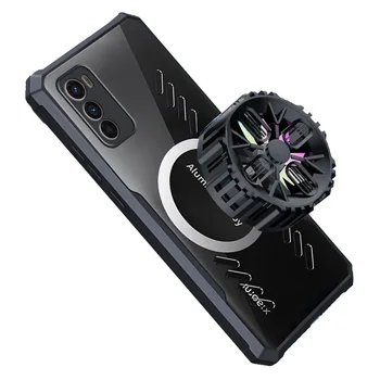 Hráč Telefón Prípad pre Motorola Moto G42 Grafén Odvod Tepla Kryt Osem Otvory Priedušná Transparentné Slim Puzdro