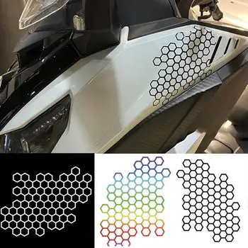 Motocykel Nálepky Honeycomb Obtlačky Odtlačkový Vodotesný Pre Ninja 400 Z400 Honda Honda Cbr C400gt Oheň Emblem Fjr 1300