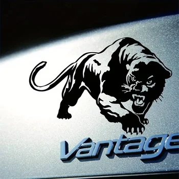 Maskovanie značky Auta acesssories Interiérové Doplnky Jedinečný Black Panther Tiger Vinyl Odznak Ideálny Kotúča, Pre Automobily, Motocykle & H