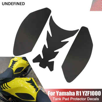 Motocykel Palivo Plyn Tank Pad Proti Sklzu Chránič Nálepky Koleno Grip Strane Obtlačky Na Yamaha R1 YZF1000 Univerzálny