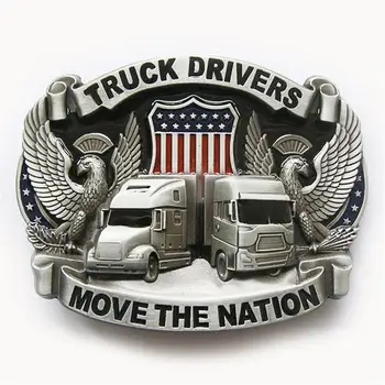 Nový Vintage Štýl, Vodič Kamiónu, Pracky Pásu tiež Zásob v USA PRACKY-3D044