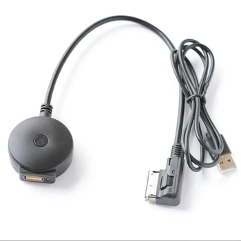090E Bluetooth-kompatibilné AUX Prijímač, Kábel Media Vstup AMI MDI 2G Adaptér vhodný pre Q7 A4L