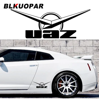BLKUOPAR UAZ ruskej Off-road Vozidla Logo Odtlačkový Osobnosti Nepremokavé Auto Samolepky Prilbu na Motocykel čelné Sklo Auta Styling