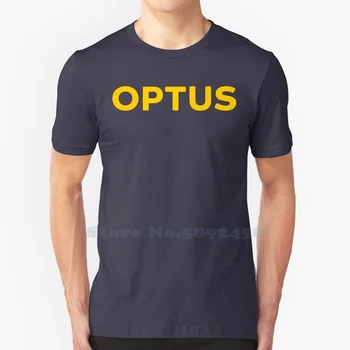 Optus Logo Bežné Tričko Kvalitné Grafické 100% Bavlna Tees