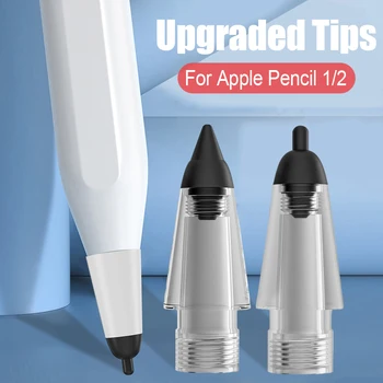 Pre Apple Ceruzka 1/2 Náhradné Tipy Náplň Inovovaná Palm Odmietnutie Stylus Pen Nib Kryt Pre iPad, iPhone Perá Príslušenstvo