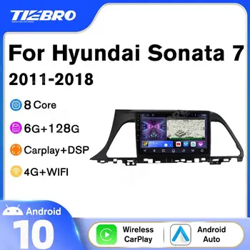 Autorádia Pre Hyundai Sonata 7 2011-2018 2 DIN Android10 Stereo Prijímač, autorádio S Obrazovke, GPS Navigácia, Auto Rádio DSP IGO
