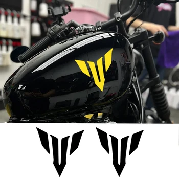 1PCS Mt Logo Motocyklové Prilby Palivovej Nádrže Nálepky JDM Vinylové Nálepky pre YAMAHA Mt01 Mt03 Mt07 Mt09 Mt10 Mt15 Mt25 Pegatinas Moto