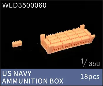 WULA MODELY WLD3500060 1/350 US NAVY STRELIVO BOX 3D-Tlačené Časti