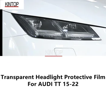 Pre AUDI TT 15-22 TPU Transparentné Svetlometu Ochranný Film, Svetlometu Ochrany, Filmové Úpravy