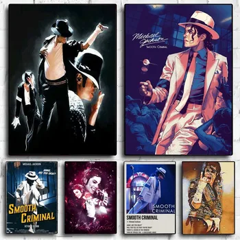 Michael Jackson Plagát DIY Plagát Kraft Papier Vintage Plagát na Stenu Umenie Maľba Štúdia Nálepky Veľké Szie Nástenné Maľby